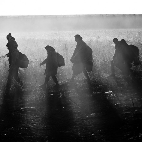 During the 2015, refugee crisis caused by the war in Syria and the unfavorable political situation in the Middle East has escalated to enormous proportions. As a result, hundreds of thousands of refugees have started moving along unsafe routes, looking for a better and safer life in Western Europe. Balkan countries have found themselves on this route. Although these countries were not a destination for any of the refugees, the human tragedy was followed by many heartbreaking scenes, questionable political decisions and tensions in the region. Many demonstrated duplicity, saying that refugees are more than welcome, and on the other hand they were closing the borders and aggravating to the maximum their journey. The truth, written on the faces of these people, can easily be decoded.